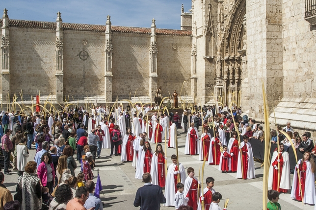 Procesión de la Borriquilla en Palencia.  / SARA MUNIOSGUREN