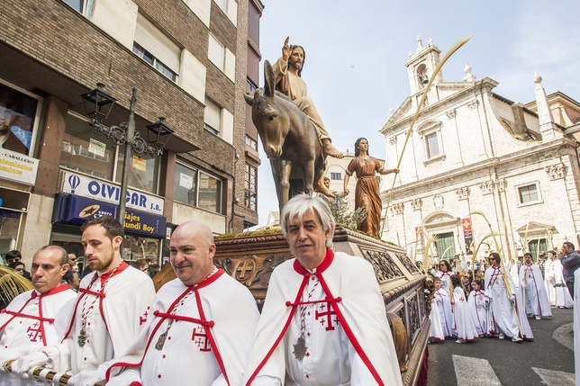 Procesión de La Borriquilla en Palencia  / SARA MUNIOSGUREN