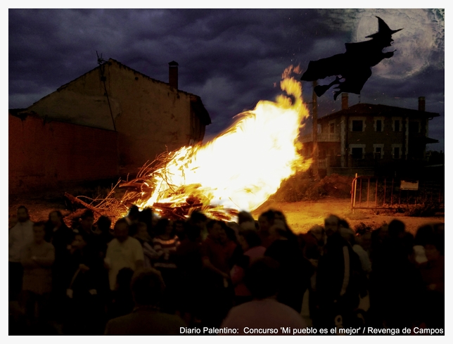 Los vecinos de Revenga de Campos vivieron una mágica Noche de San Juan en torno a la hoguera purificadora, donde arden los malos momentos para dar paso a una vida renovada y más positiva.
  / REVENGA DE CAMPOS