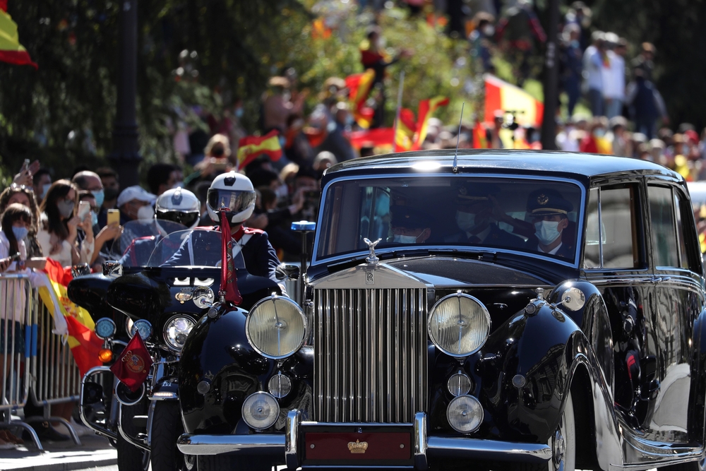 Los Reyes llegan el Palacio Real   / KIKO HUESCA