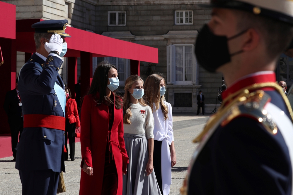 Los Reyes Felipe y Letizia junto a la Princesa Leonor y la Infanta Sofía  / KIKO HUESCA