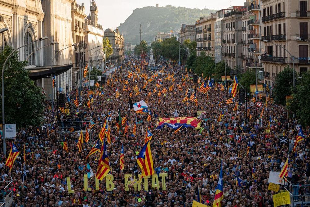 La Diada reúne a 150.000 manifestantes