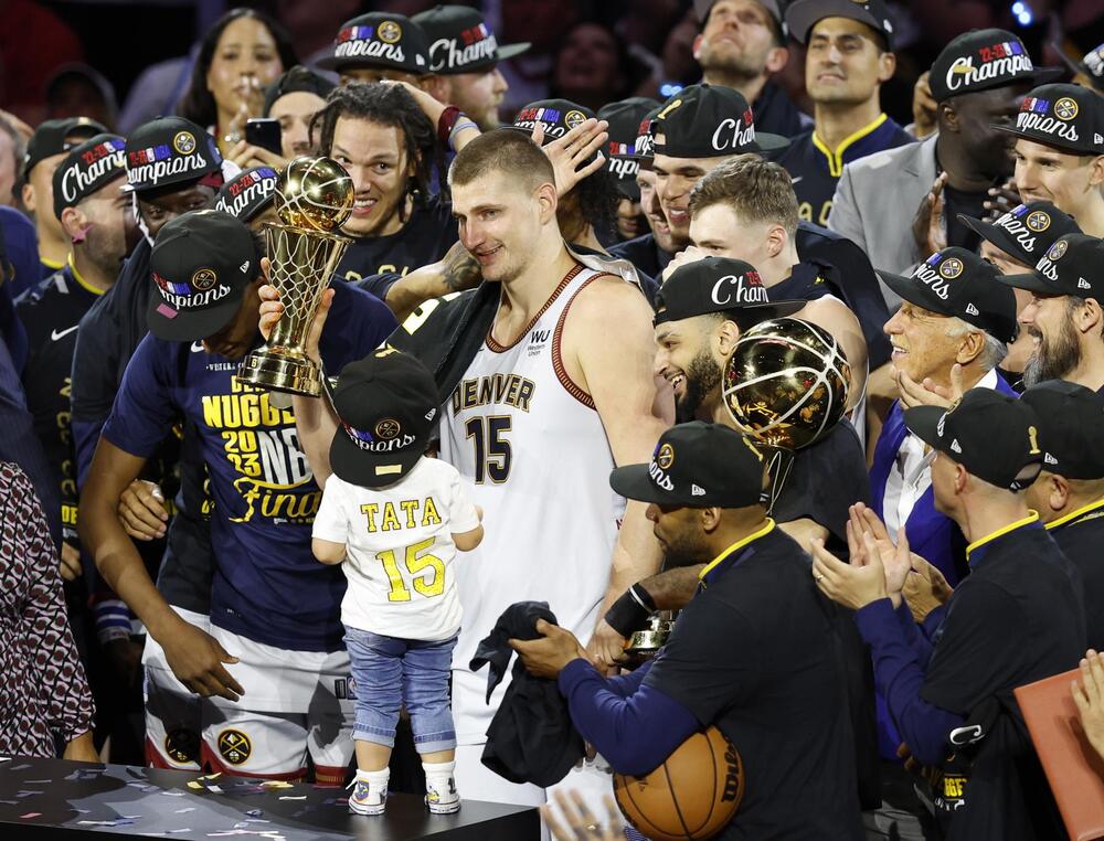 NBA Finals Game 5 - Miami Heat at Denver Nuggets.  / JOHN G. MABANGLO