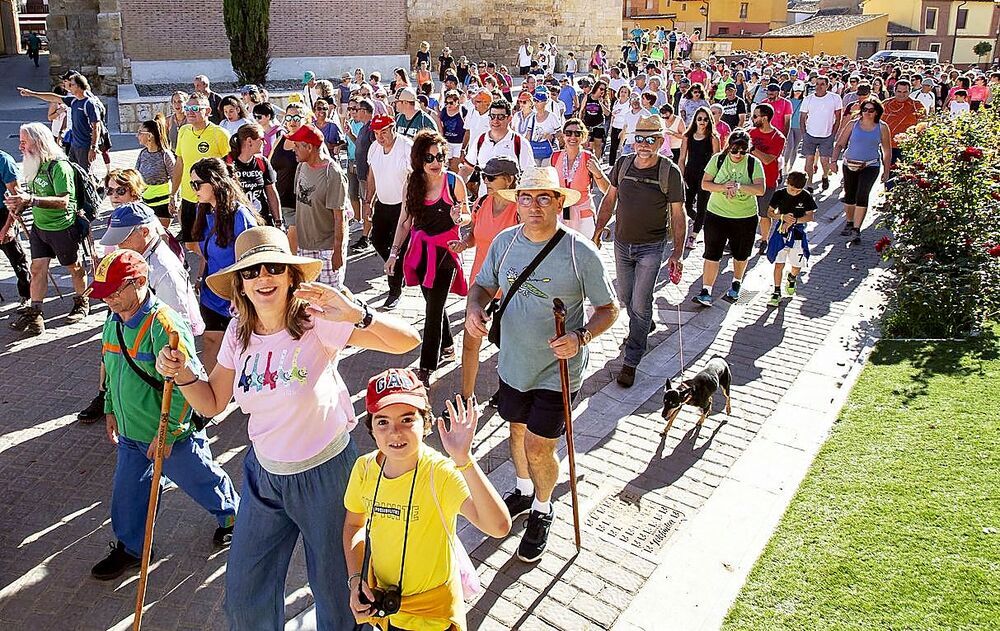 Marcha inclusiva con 800 andarines 'sonoros'