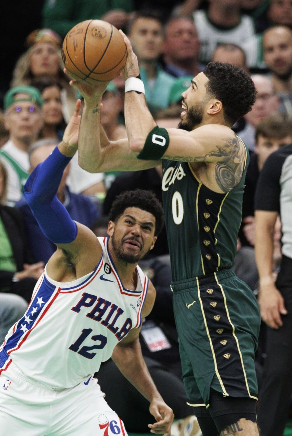 NBA Playoffs - Philadelphia 76ers at Boston Celtics  / CJ GUNTHER