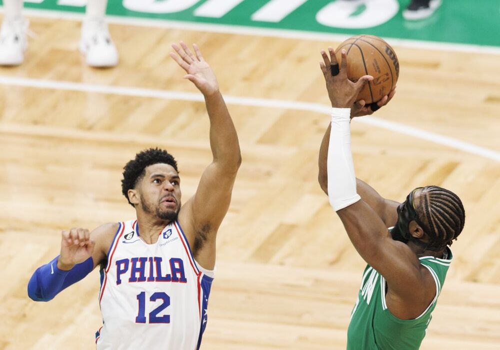 NBA Playoffs - Philadelphia 76ers at Boston Celtics  / CJ GUNTHER