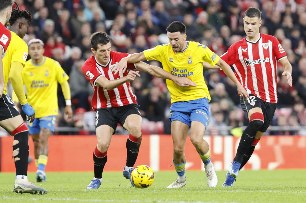 1-0. Unai Goméz mete al Athletic en puestos de Champions en el último minuto del descuento