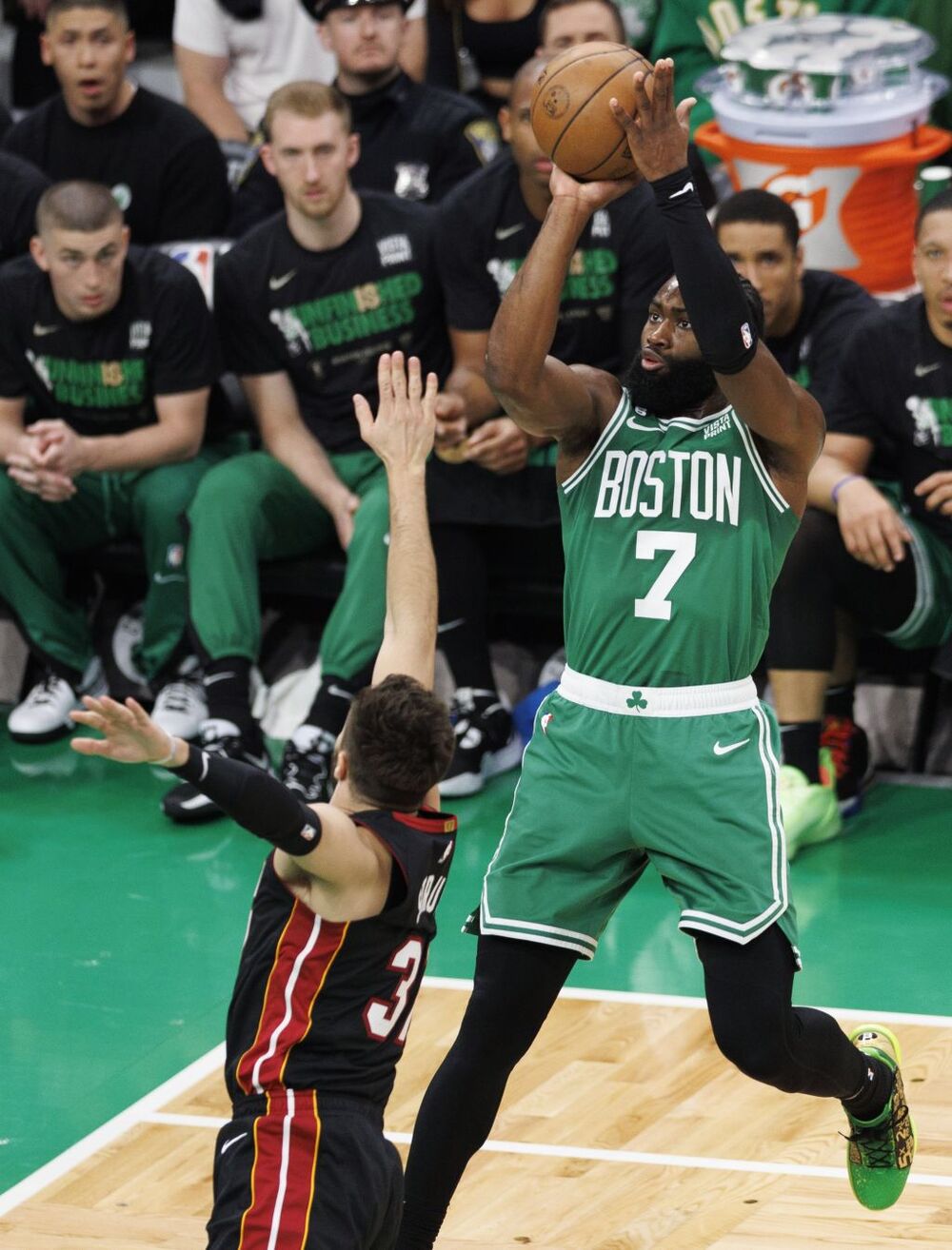 NBA Playoffs - Miami Heat at Boston Celtics  / CJ GUNTHER