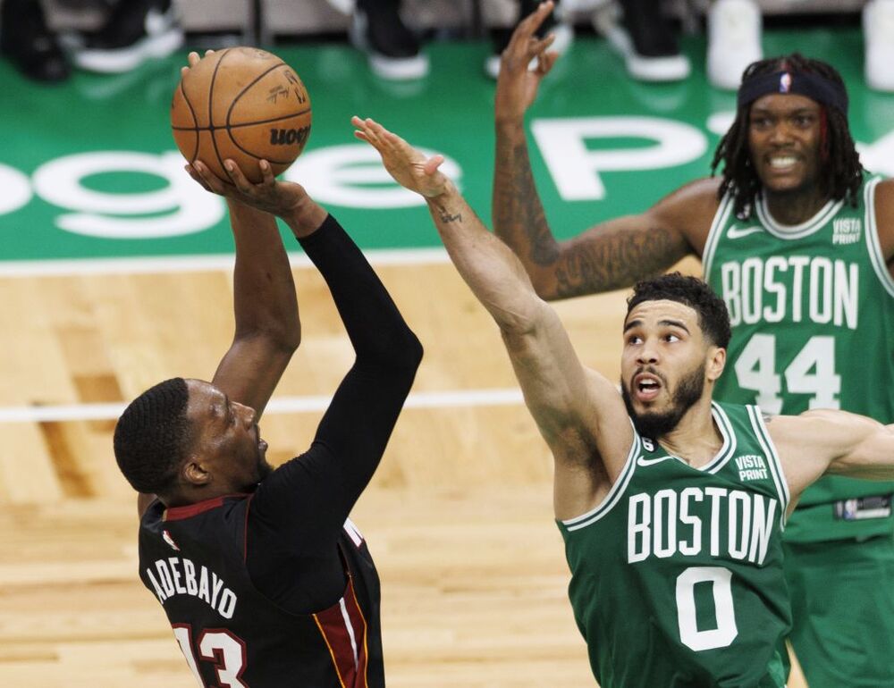 NBA Playoffs - Miami Heat at Boston Celtics  / CJ GUNTHER