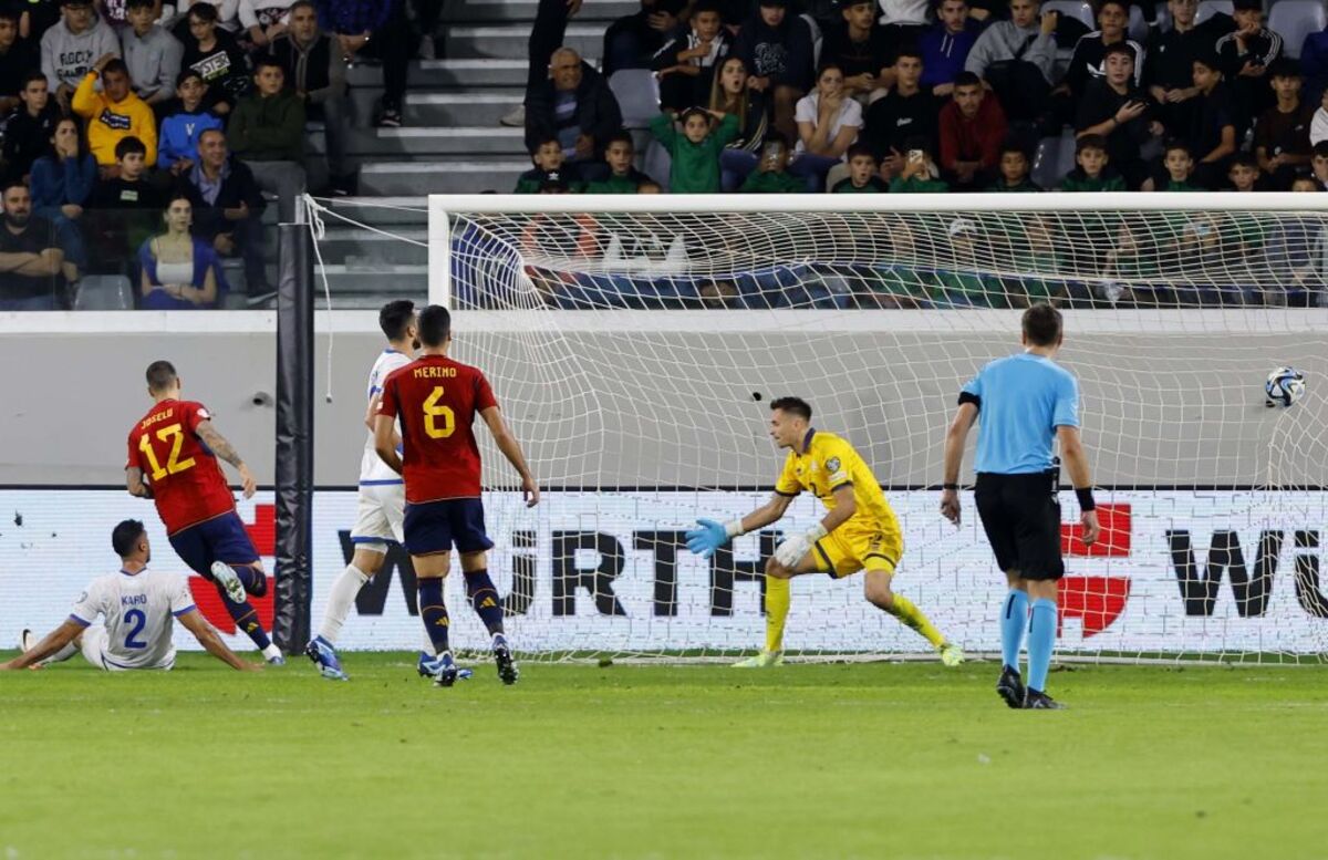 UEFA EURO 2024 qualification - Cyprus vs Spain  / MARIOS GREGORIOU