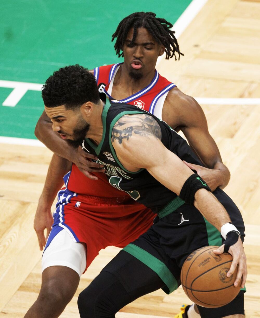 NBA Playoffs - Philadelphia 76ers at Boston Celtics  / CJ GUNTHER