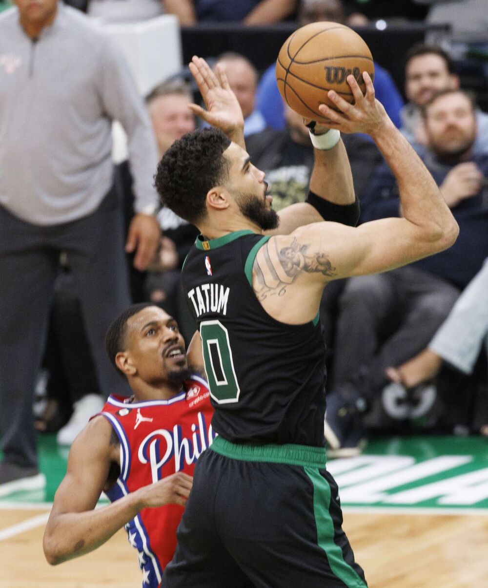 NBA Playoffs - Philadelphia 76ers at Boston Celtics  / CJ GUNTHER