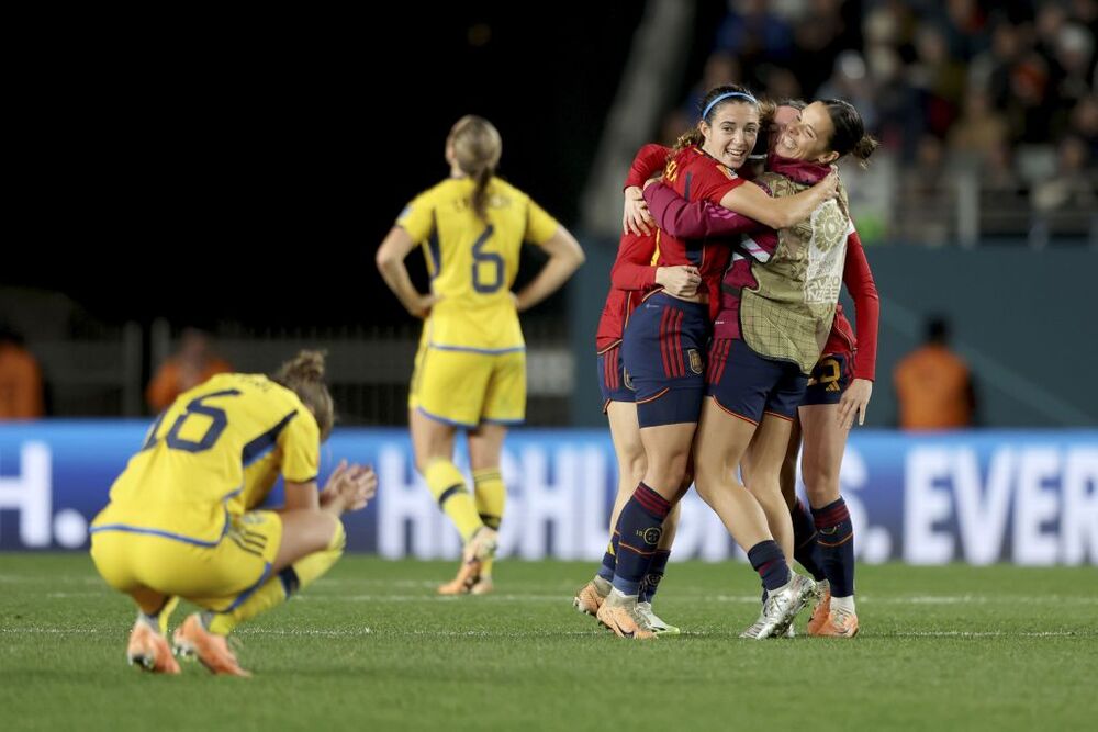 Semifinal del Mundial femenino de fútbol España - Suecia