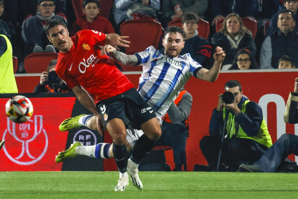 El Mallorca sobrevive a una mejor Real Sociedad