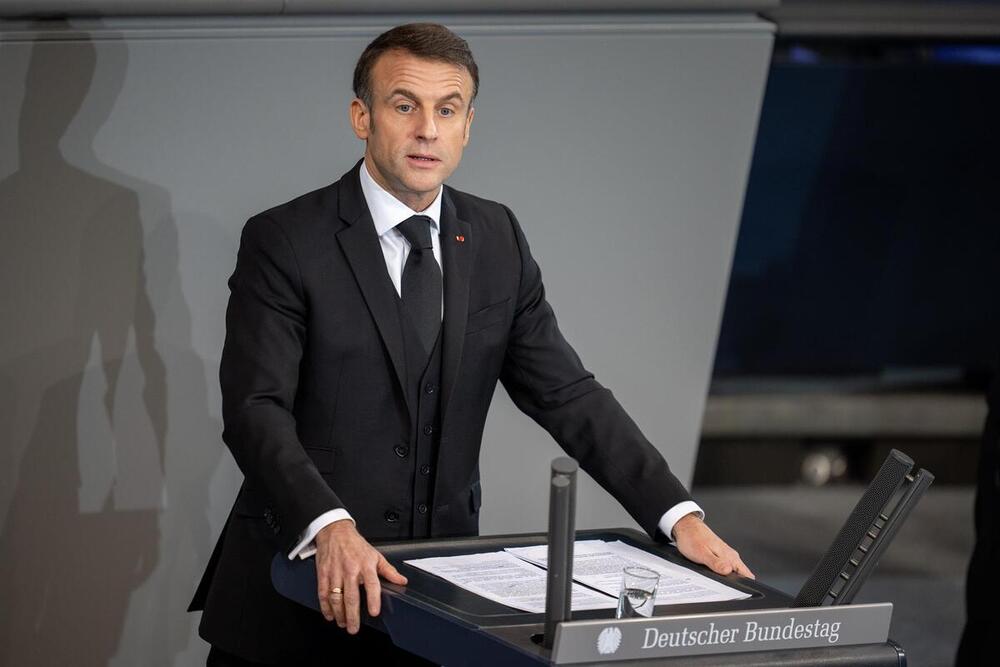 El presidente de Francia, Emmanuel Macron, en una foto de archivo