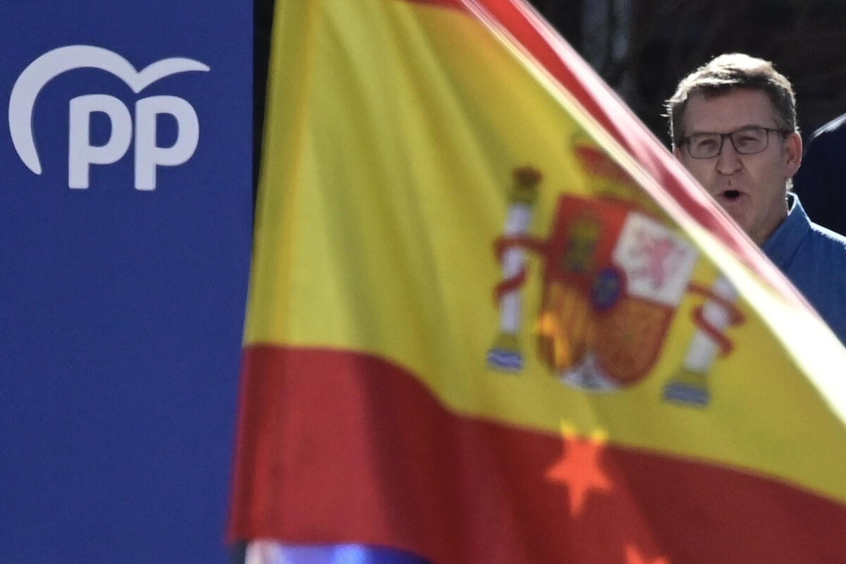 El PP convoca una concentración en Madrid contra la amnistía  / VICTOR LERENA