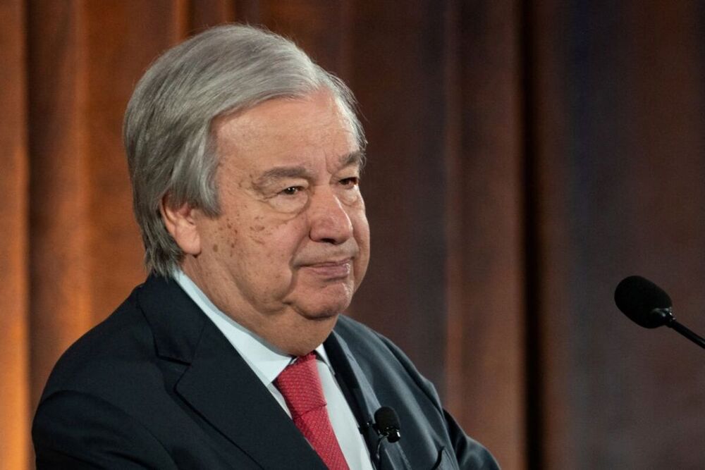 El secretario general de Naciones Unidas, António Guterres