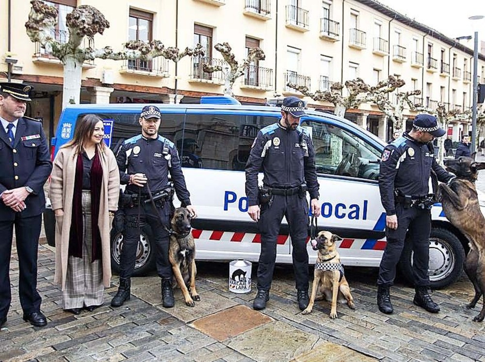 Patrulla canina contra el menudeo de droga