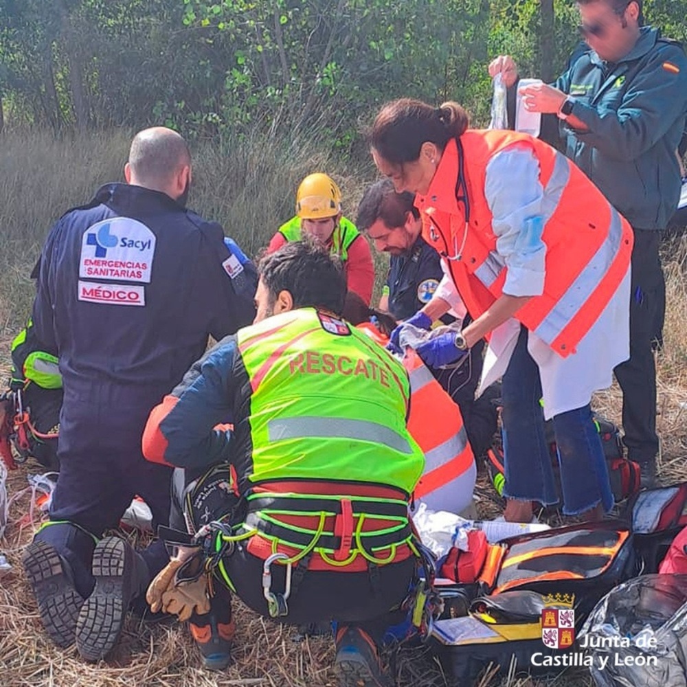 Un fallecido en el accidente de una avioneta en Palencia