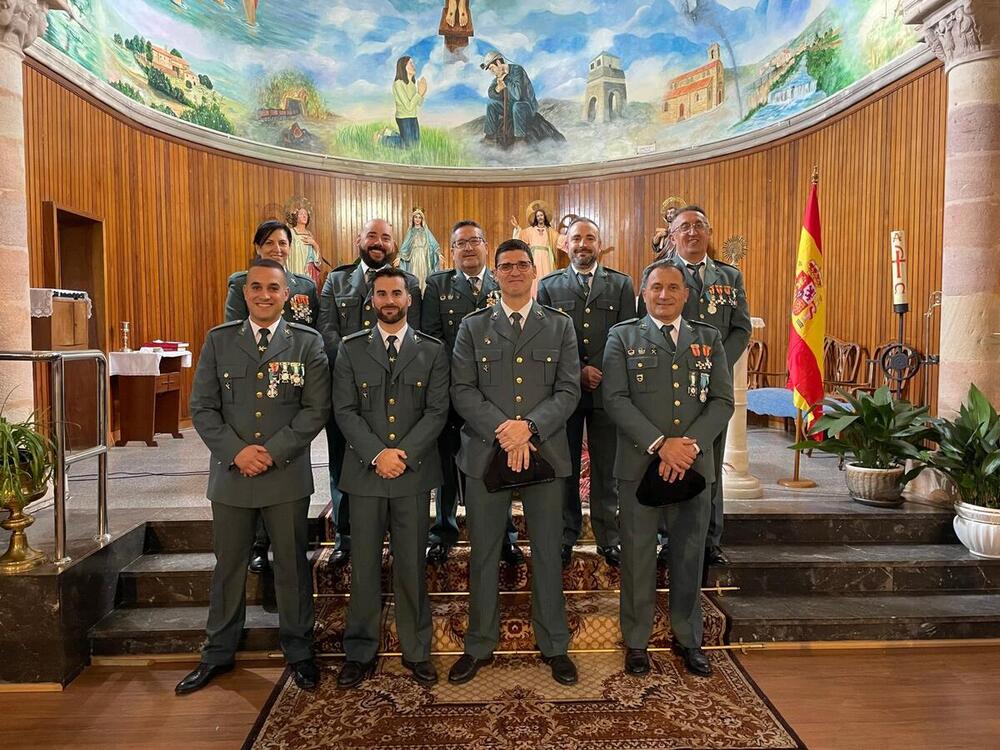 LA GUARDIA CIVIL SE VISTE DE GALA