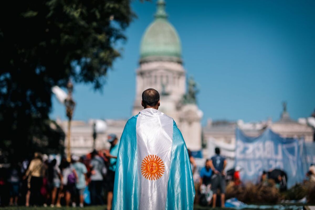 Manifestación de la Confederación General del Trabajo (CGT) en Buenos Aires  / JUAN IGNACIO RONCORONI