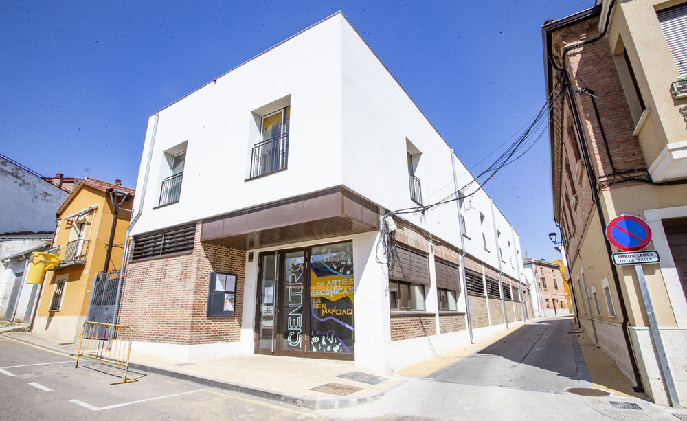 El centro de artes escénicas La Hermandad, en Villamuriel.