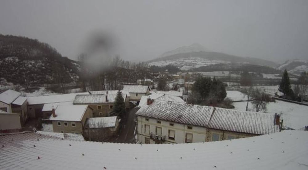 Nieve para hoy entre 600 y 900 metros