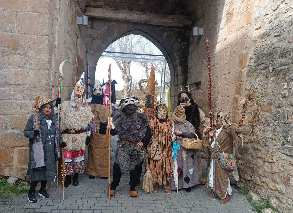 Mascaritos para el Antroido de Aguilar de Campoo (Palencia)