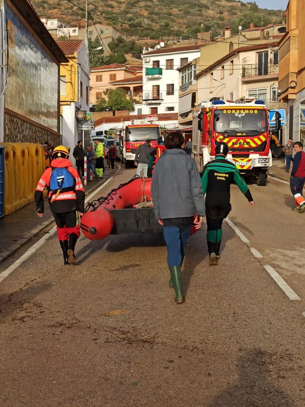 Una fallecida por las inundaciones en Mira (Cuenca)  / GUARDIA CIVIL