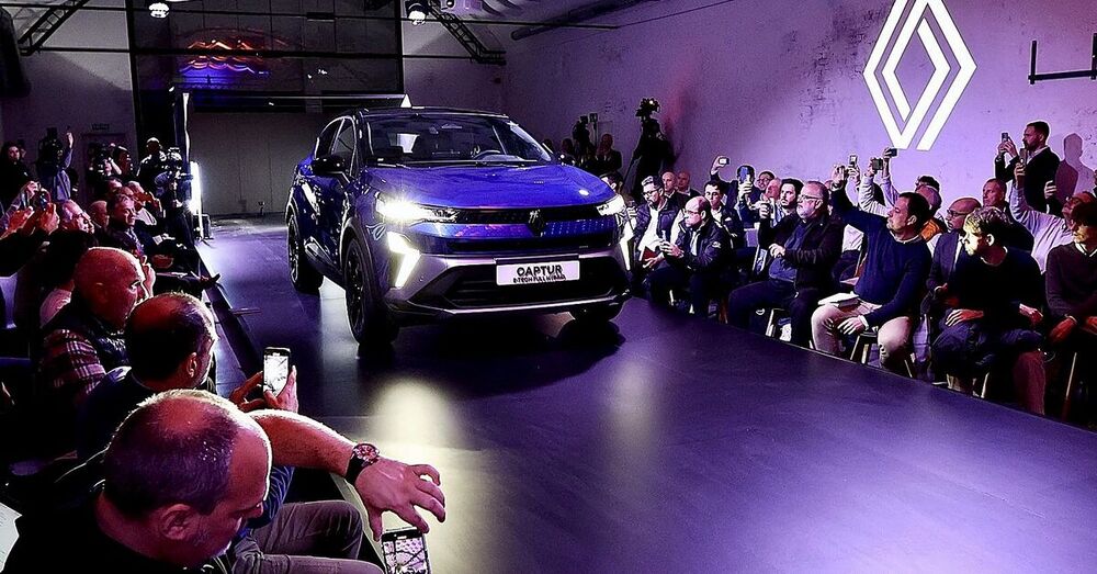 Presentación del nuevo Captur en la capital madrileña, un modelo que se fabricará en exclusiva en Valladolid. 