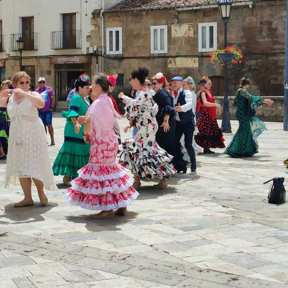 Aires del rocío y buenos alimentos en Aguilar