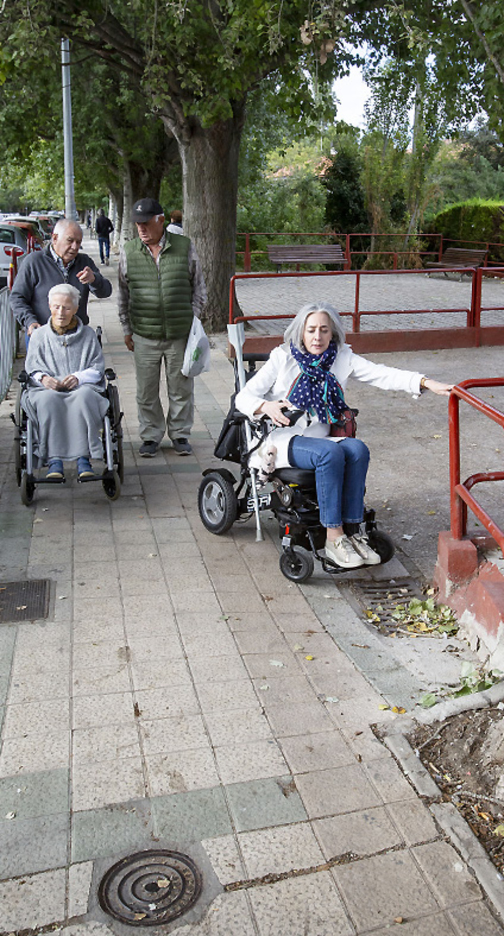 La «peor» acera de la ciudad