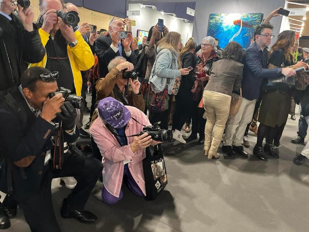 Rosana Largo en el Palacio Efímero de París