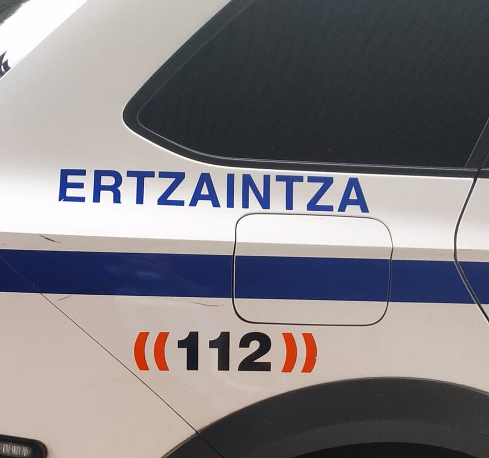 Coche patrulla de la Ertzaintza