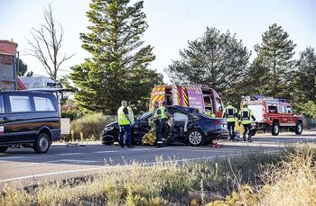 Un fallecido y una herida grave en una colisión en La Venta