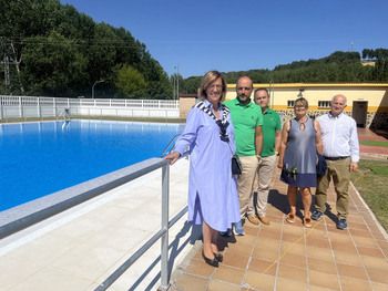 La Diputación invierte en la reforma de las piscinas de Alar