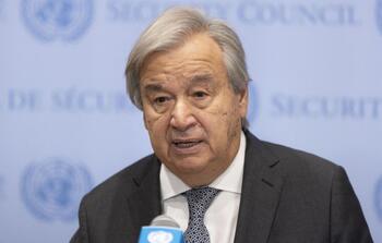 Guterres denuncia una matanza de niños en Gaza 