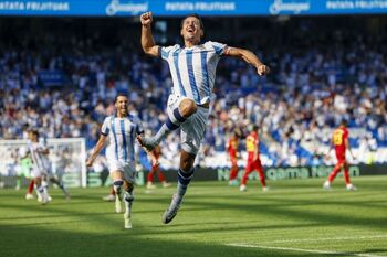 La Real saca los tres puntos ante un combativo Getafe