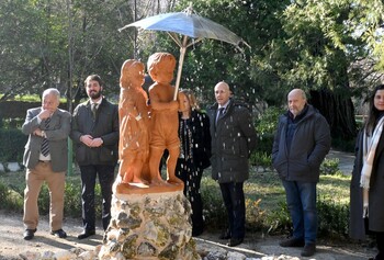 El Bosque de Béjar recupera su emblemática Fuente del Paraguas