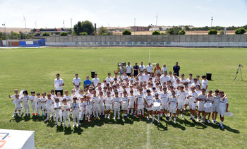 Clausurado el Campus Experience del Real Madrid de Baltanás