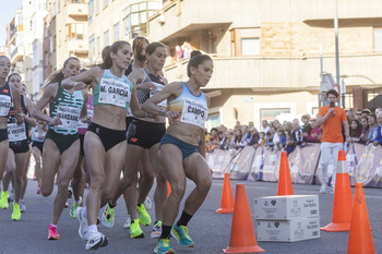 Marta García cede en el esprint final ante Esther Guerrero