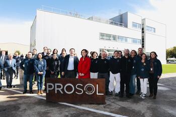 Prosol inaugura una de las calderas de biomasa más eficientes