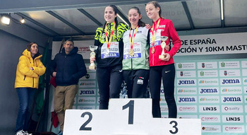 Irene Vega, de nuevo subcampeona de España