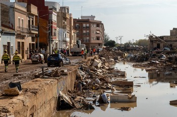 Una semana después, desolación en la zona cero