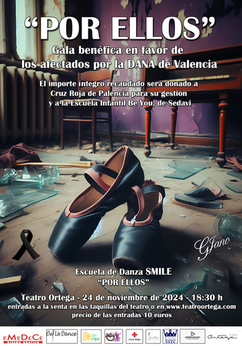 Smile y Teatro Ortega organizan el día 24 una gala por la DANA