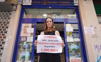 El 2º premio de la Lotería se vende íntegramente en Valladolid