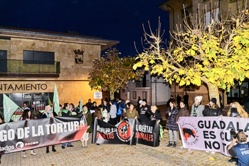 Sin incidentes en la manifestación animalista en Medinaceli