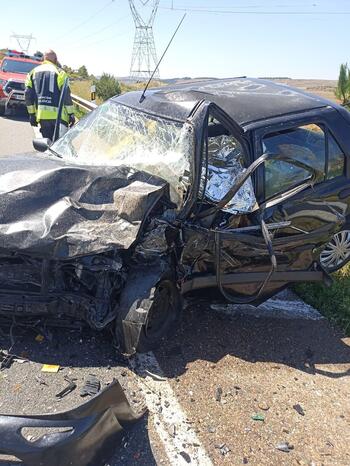 Fallece una mujer y dos heridos graves en Aguilar de Campoo