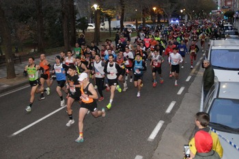 Juventud y veteranía en la 43 San Silvestre Promueve Palencia