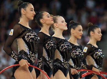 España, sin final por conjuntos de gimnasia rítmica